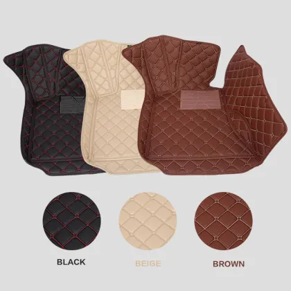 Bulk Sale Durable Leather Auto Foot Floor 3D TPE Custom Fit Car Mats