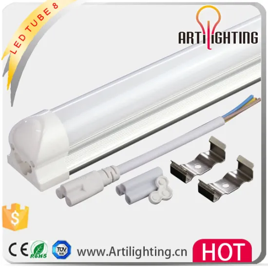 2017 super bright integrated 4ft 8ft smd t8 led tube8 lights all in one