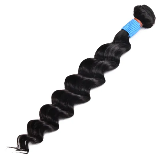 Cuticle Aligned 12A Double Weft Extensions 100% with Closure Loose Deep Unprocessed Mink Virgin Hair Bundles Brazilian