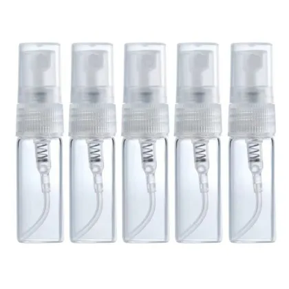 China Factory OEM 10ml Frosted Round Glass Perfume Bottle