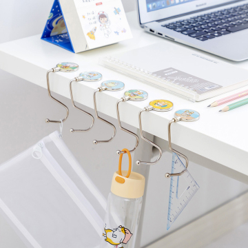 Custom Factory Wholesale Portable Table Top Purse Hook Bag Hanger with Logo