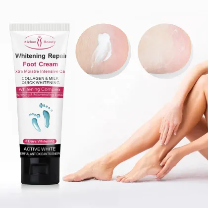 Aichun Beauty Milk Foot Care Cream: Whitening and Repair for Natural Foot Care