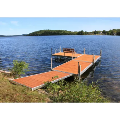 Aluminum Dock Sections and Floating Dock Systems for Boats - Good Sale