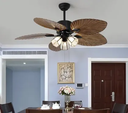 Vintage-Inspired American Fan Chandelier