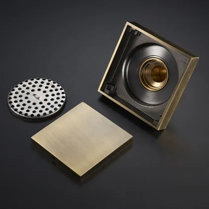 Bathroom Anti-Odor Brass Floor Drain