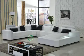 2017 leisure italy leather living room Cheterfield furnitures of house sectional sofa
