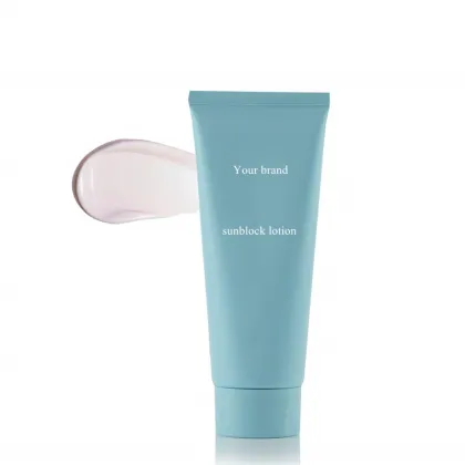 private label broad spectrum sun screen cream