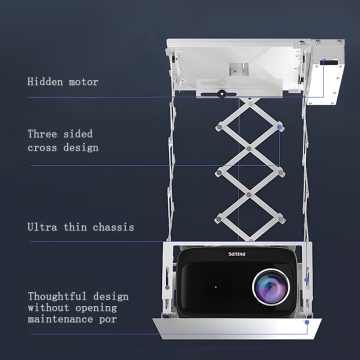 Controle remoto de montagem elétrica do projetor motorizado