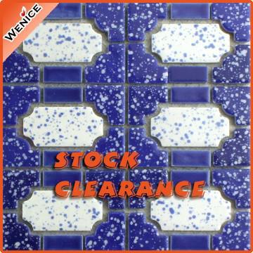 mixed color ceramic border  tile -05