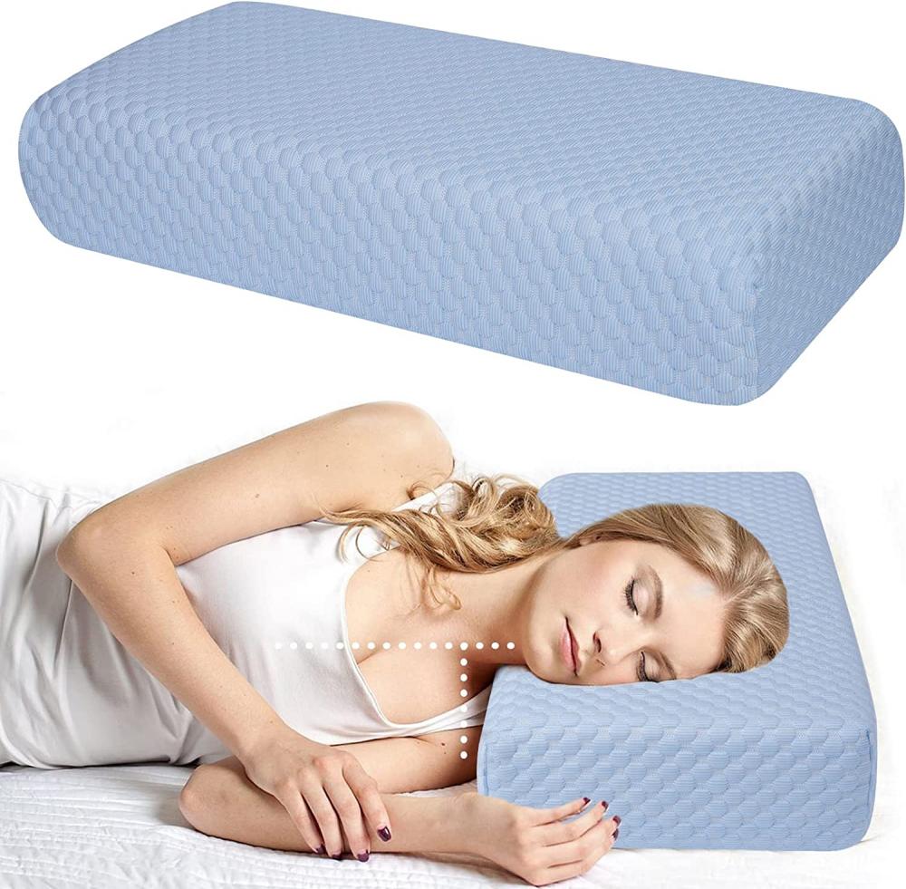 Blue Ice Silk Pillow461 Jpg