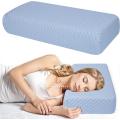 Almohada de cama de tapa de refrescante azul claro