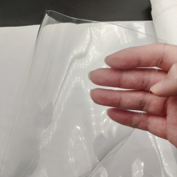 Hoja de PVC flexible transparente transparente de 1-2 mm de espesor para carpas