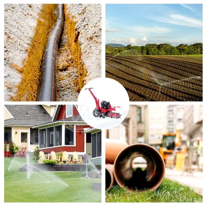 Titans Mini Tractor Trencher Cultivator