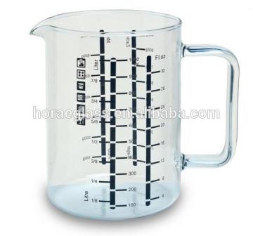 Glass Measuring Cup 1000 ml with handle