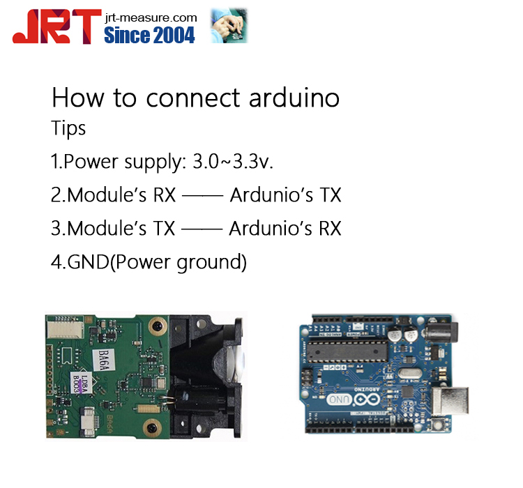 Laser Distance Sensors Arduino 150m