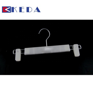 High Quality White PS Pant Hangers: Premium Clothing Storage Solutions