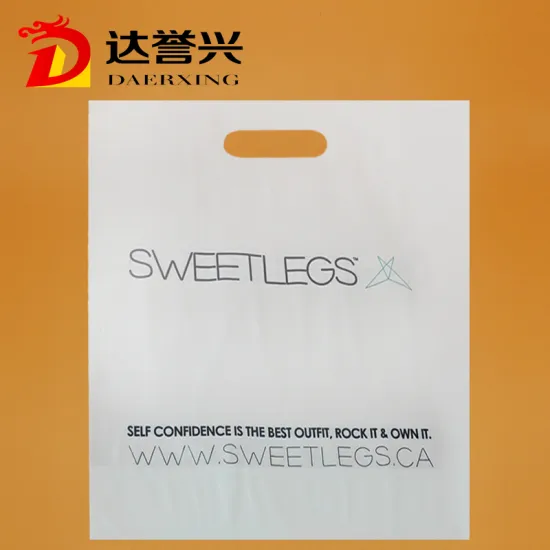 Present Packing PE Recycled Die Cut Bag