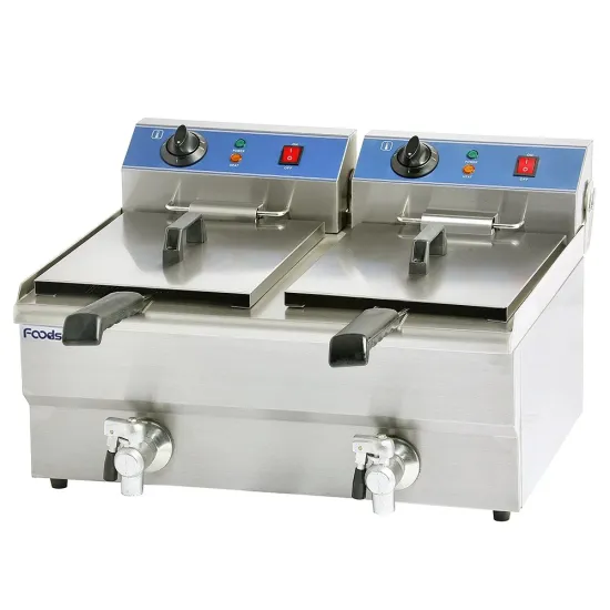 Certificate Best Selling Double Tank Potato Chips Fryer