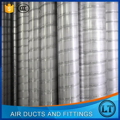 spiral vent corrugated round air pipe ducts