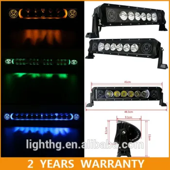 single row offroad skull light bar halo ring red/green/blue/amber for jeep trucks