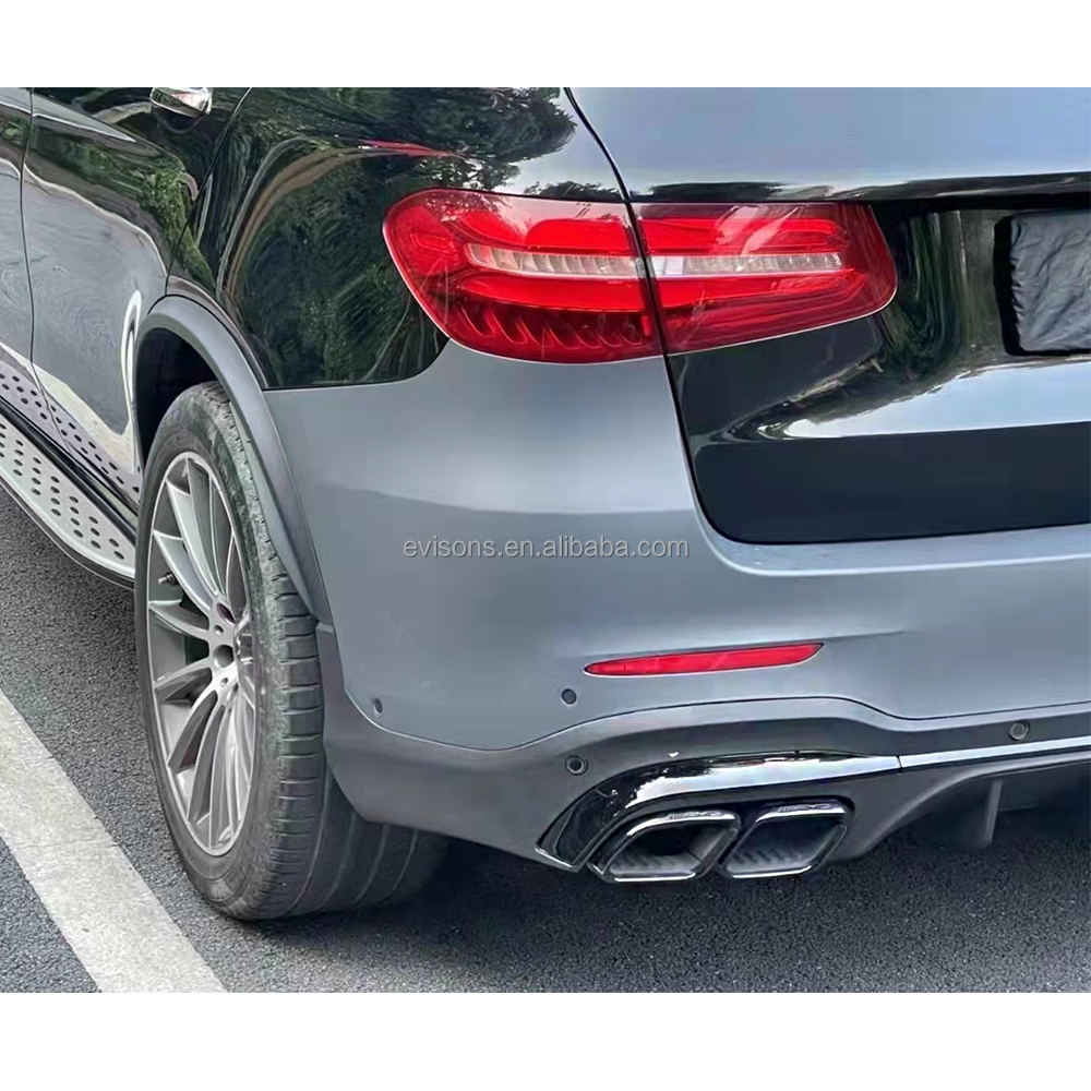 Glc Body Kit 2015-2019 Glc63 Amg Body Kit - Front And Rear Bumper Assembly For ...