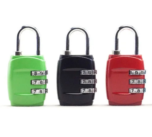 Mini Travel Three Code Combination padlock