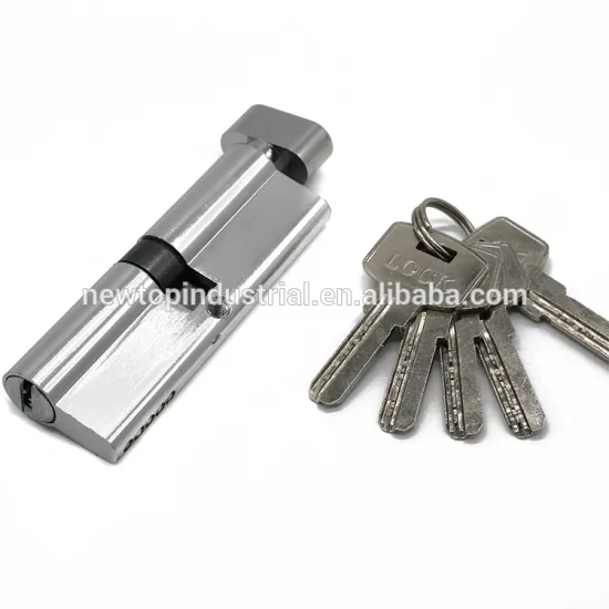 Euro Standard High Quality Single Open Brass Door Mortise Lock Cylinder