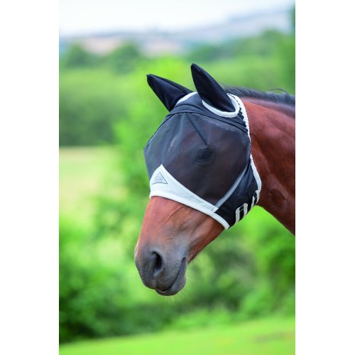 Produkte feine Mesh Horse Fly Maske mit Ohren