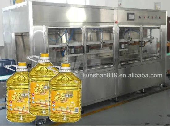 weighing-type automatic vegetable oil filling machine