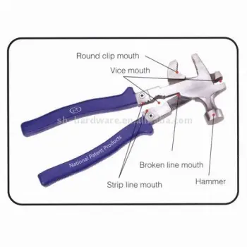 Combination Tools with round clip mouth