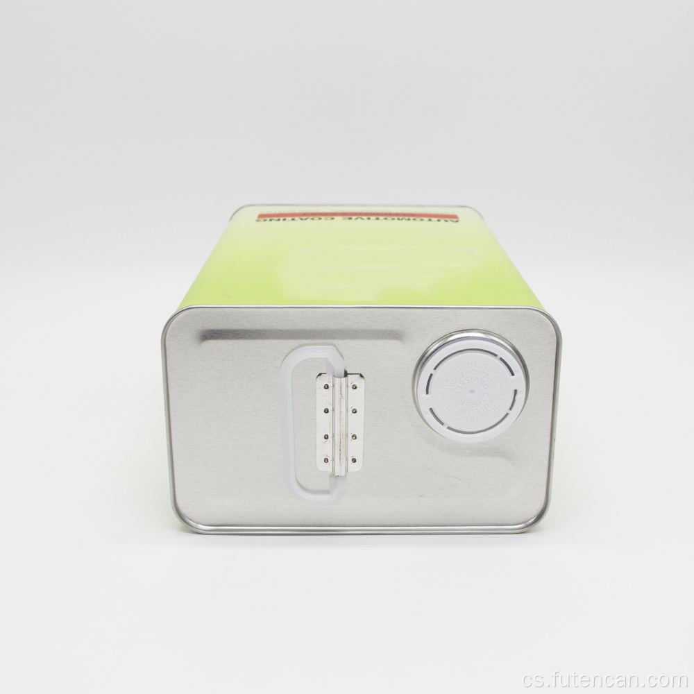 1 galonová nádoba na motorový olej s rukojetí