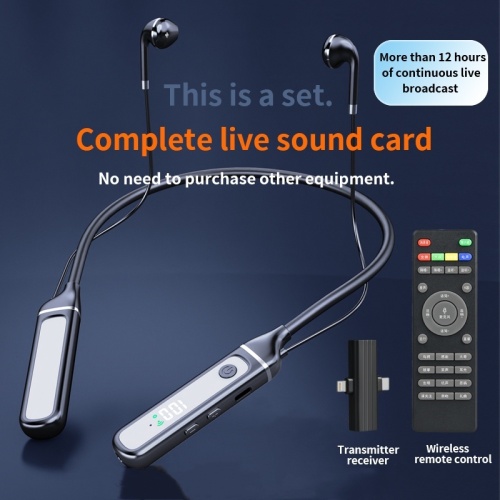 2.4G and OTG Live Broadcast Neckband