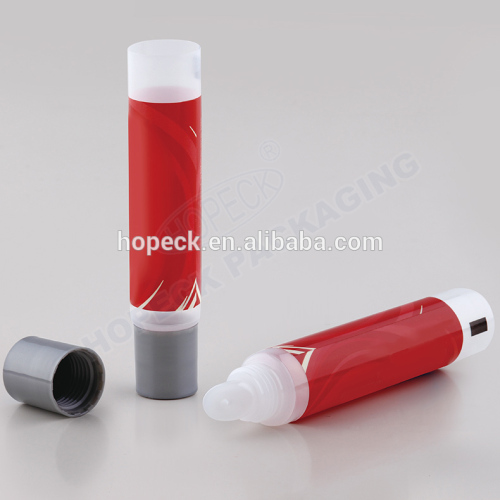 round shape plastic applicator tube