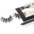 Βλεφαρίδες 25 χιλιοστών 5d Real Mink Lashes Fluffy Wispy Lashes