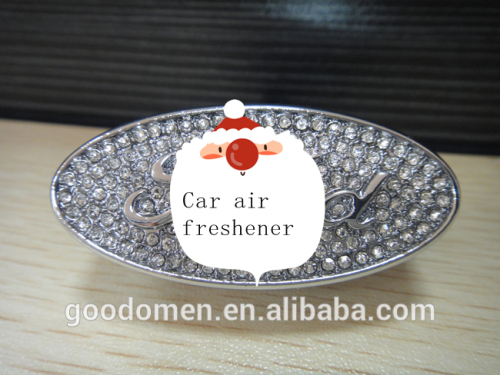 Custom size designer car air freshener