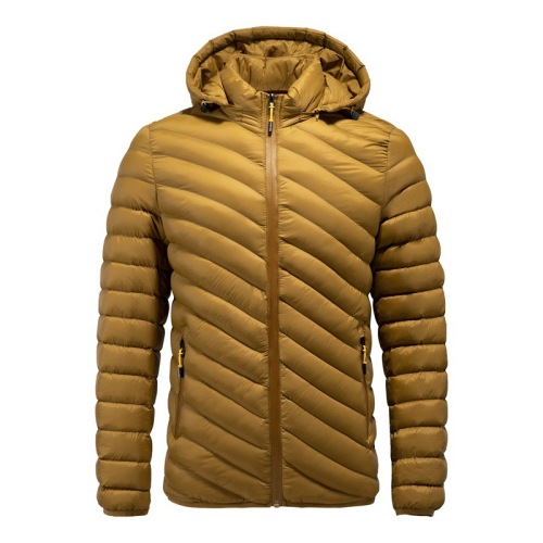 Mens Puffer Jacket Detachable Hood Factory Wholesale