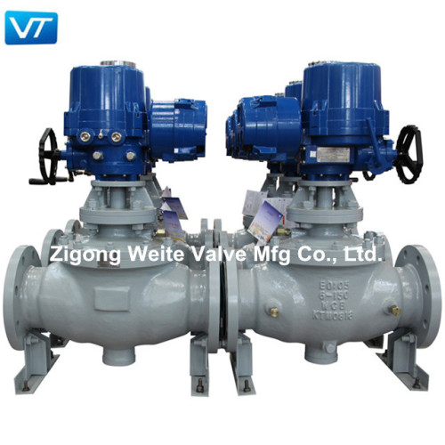 6 Inch 150 Electric Actuated Ball Valves, High Quality 6 Inch 150 ...