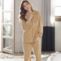 Herbst und Winter Island Velvet Pyjamas Damen