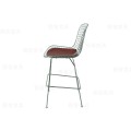 Classic Harry Bertoia Stainless Steel Barstool