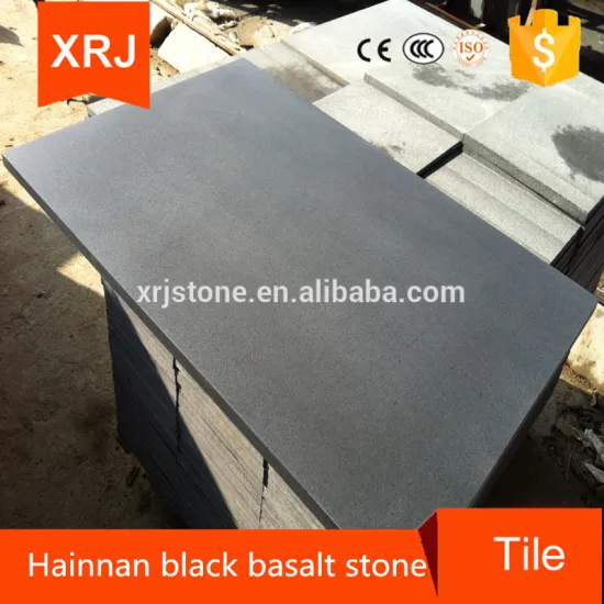 China 60*60 black basalt with top quality of natural basalt