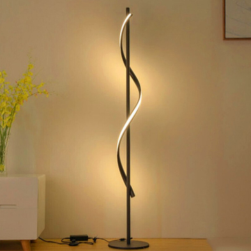 Modern Hotel Lobby Decoration: Dimming RC Tree Stand Floor Lamp with Resin Ostrich Feathers