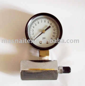 60mm steel case air pressure gauge