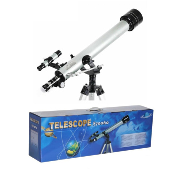 Professional F80060M Refractor Astronomical Telescope with 60mm Aperture, 4mm, 12.5mm, and 20mm Hires Focal Lengths - 800mm Scope