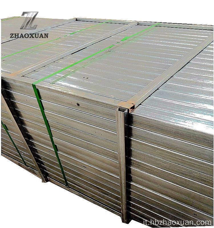 Polveri spruzzate recinzione di maglia a doppio filo rivestito