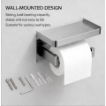 Banheiro durável do suporte do papel higiênico do metal SUS304