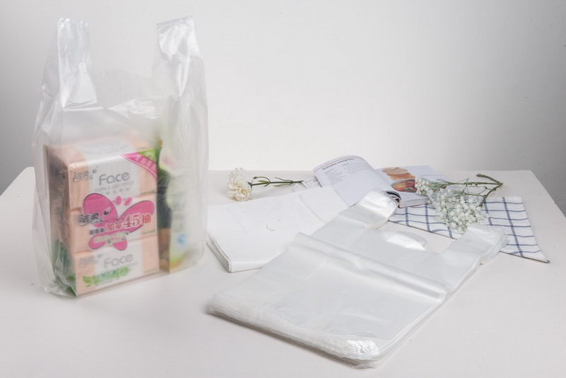 Biodegradable Plastic T Shirt Bag Rolls