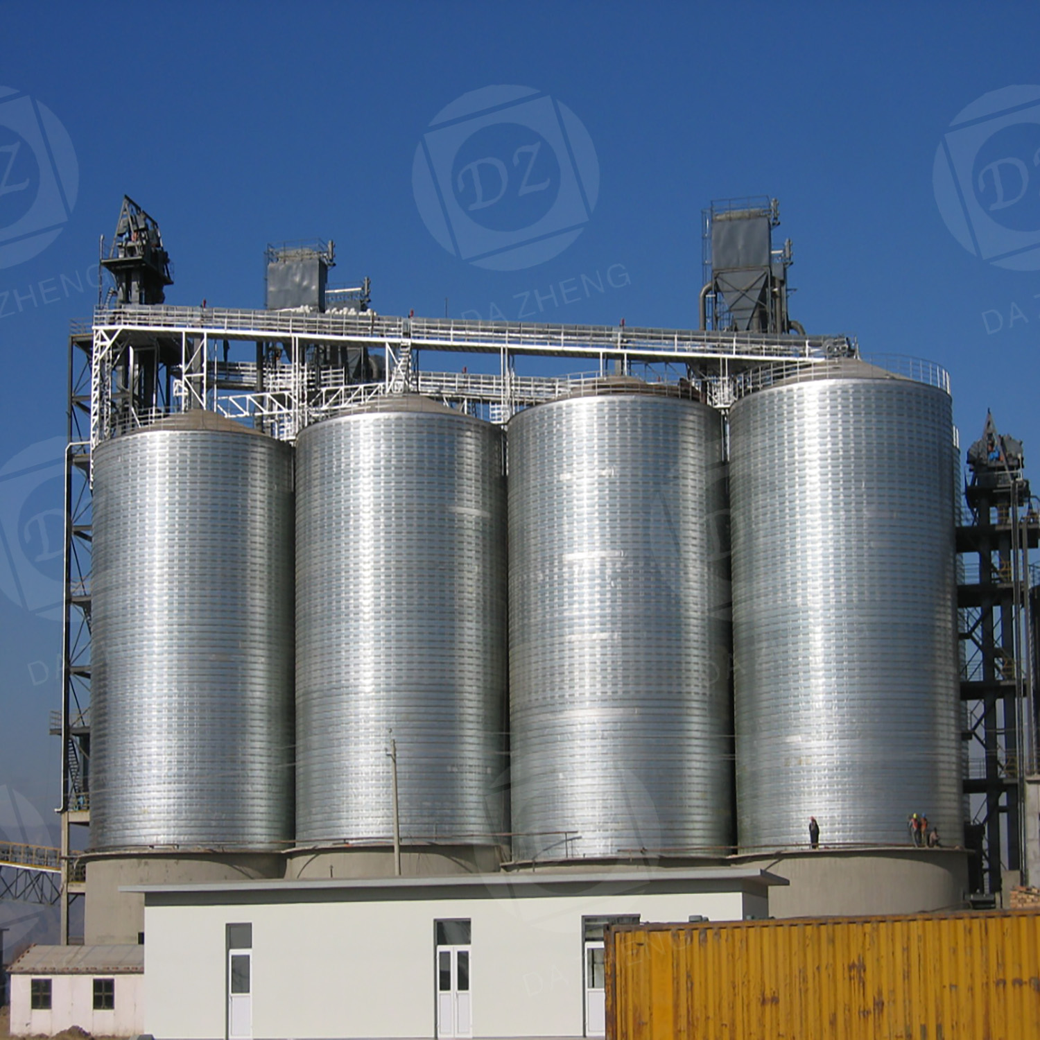 Fats and oils preservation storage silo
