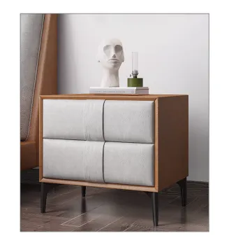 Wholesale Modern Simple Slate Top Nightstands - Cheap Bedroom Furniture with Drawer Storage