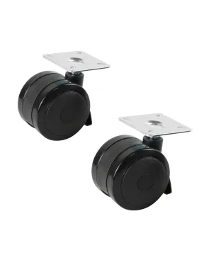 Caster Set with Brake