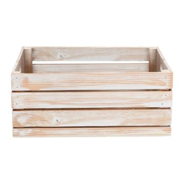 Kitchen Craft Natural Elements Paulownia Wood Storage Crate